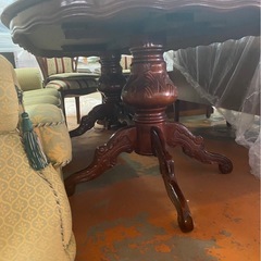 イタリアン家具　テーブル　椅子6脚の画像