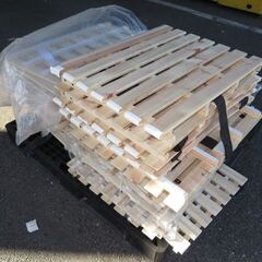 第943回スノコすのこ　　取り放題　未使用　ベッド　ＤＩＹ素材　木材　エラー品　リフォームの画像