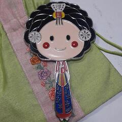 韓国みやげ 可愛い手鏡♡の画像