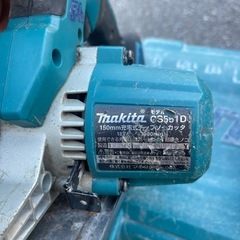 Makita コードレス丸ノコ CS551D チップソー + 充電器DC18RCの画像