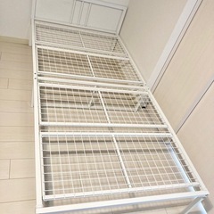 ニトリ シングルパイプベッドの画像