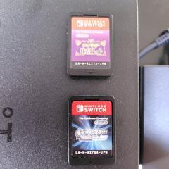 【再出品】Switch本体とポケモンソフト２本の画像