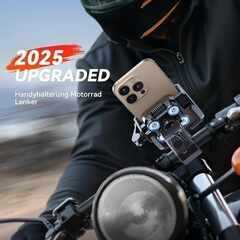 JOYROOM 携帯電話ホルダー 自転車 オートバイ 2025 アップグレード 4点振動減衰 スマートフォンホルダー 自転車ハンドルバー 携帯電話ホルダー オートバイ iPhone16およびSamsungなど 防振　まとめ買い歓迎　卸ます　アマゾン引き上げ商品　倒産品　ネット商材　卸ます　転売　アマゾン引き上げ商品　卸し　問屋　倒産品　転売OK　ネット商材　アマゾン　商品　景品　コンペ　新品　未使用　卸売り　卸売の画像