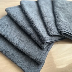 ニトリ⭐️厚めのフェイスタオル6枚セットの画像