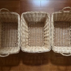 　洗濯　収納　カゴ　バスケット　の画像