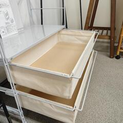 ジモティー見た！で5％OFF！【スチールユニットシェルフ】ラック 収納の画像