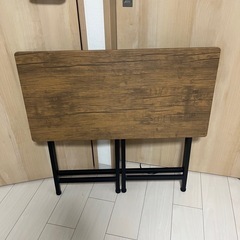 山善　折りたたみデスクの画像