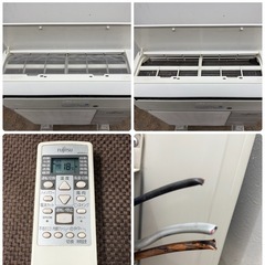 富士通　FUJITSU　ルームエアコン　～１４畳　人感センサー搭載　AS-J40C-Wの画像