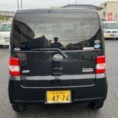 中古車　ムーヴ　コンテ　黒　走行62100Ｋｍ　エコ　アイドリングストップ付きの画像
