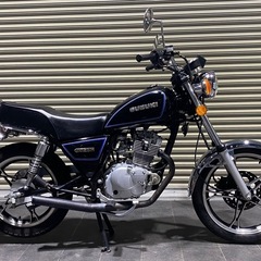 動画あり　スズキ　SUZUKI GN125H 弾丸マフラーの画像