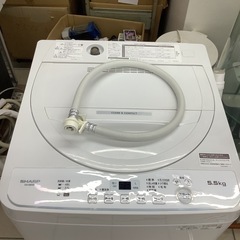 SHARP   シャープ　洗濯機　ES-GE5G-W   2023年製の画像