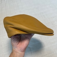 皮のハンチングの画像
