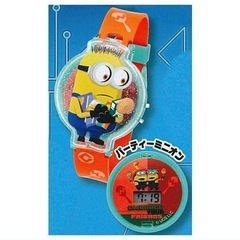 【画像腕時計の2個セット】怪盗グルーのミニオン超変身 ウォッチコレクション　パーティーミニオン　カービィのグルメフェス　ころんとウォッチ　星のカービィの画像