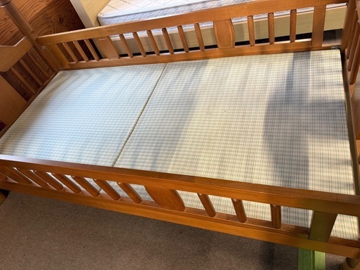 2段ベッド しっかりした作りです