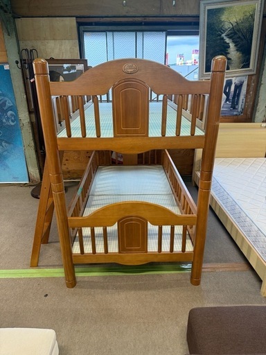 2段ベッド しっかりした作りです