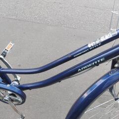 27インチ 🚲 中古 自転車 12,800円 🔁6段切替 🔑鍵新品 💡オートライト付 新規防犯登録料コミ 846の画像