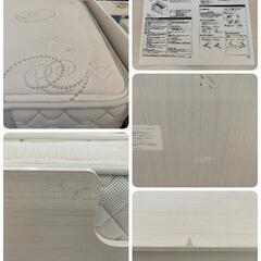 ジモティー見た！で5％OFF！【持ち帰り限定！ システムベッド】デスク ラック ベッドの画像