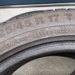 225/45R17車検用スタッドレス2本♪の画像