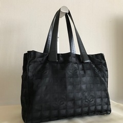 CHANEL シャネル ハンド　トートバッグ 黒色の画像