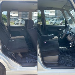 車検令和8年10月まで！！即乗り可！ダイハツタントカスタムXホワイト🚗の画像