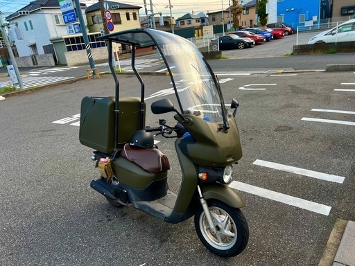 ベンリィ110 屋根付き　大型ボックス付き
