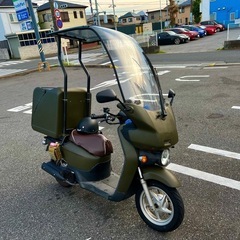 ベンリィ110 屋根付き　大型ボックス付きの画像