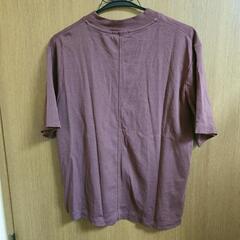any fam エニィファム　Lサイズ　ブラウン ハイネック 半袖Tシャツの画像
