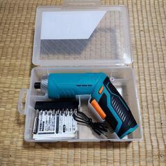 小型電動ドライバー USBタイプC充電の画像