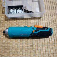小型電動ドライバー USBタイプC充電の画像