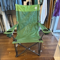 【ハイバックリラックスチェア】【コールマン】クリーニング済み【管...