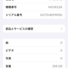 iPhone12 256GB ブラックの画像