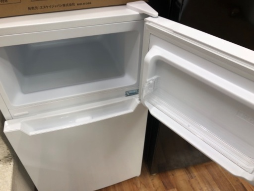 【未使用品】LIMLIGHT 2ドア冷蔵庫 87L WRH-87W 2025年製