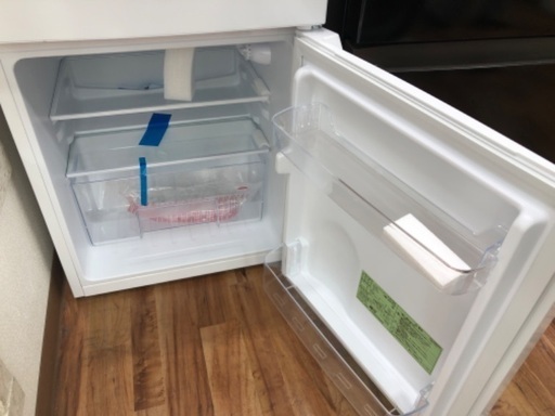 【未使用品】LIMLIGHT 2ドア冷蔵庫 87L WRH-87W 2025年製