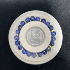 ソーダライト8mmブレスレット☪️15.5cmの画像
