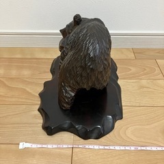 木彫りの熊①の画像