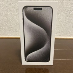【新品・未開封】iPhone15Pro Max 512GB SIMフリー　残債無しの画像