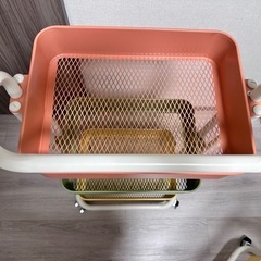 コストコ　キッチンワゴン　パステルカラー　3色　トロリーワゴン　②の画像