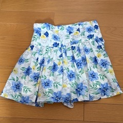 花柄ブルー　パンツ
　