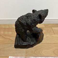 木彫りの熊②の画像