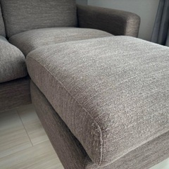 3人がけソファ・オットマン付き〔ニトリ〕の画像