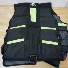 Adidas パフォーマンスアジャスタブルウエイトベスト 10kg ADWT-12637 重り1個不足の画像