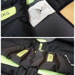 Adidas パフォーマンスアジャスタブルウエイトベスト 10kg ADWT-12637 重り1個不足の画像