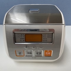 R202 ☀️ 未使用品！ TOSHIBA 炊飯ジャー 3合炊き 12年製 RC-5SE ⭐ 動作確認済 ⭐ クリーニング済の画像