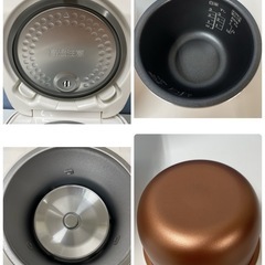 R202 ☀️ 未使用品！ TOSHIBA 炊飯ジャー 3合炊き 12年製 RC-5SE ⭐ 動作確認済 ⭐ クリーニング済の画像