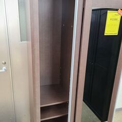 J1120【リユースのサカイ柏店】スライドワードローブ　ブラウン　クリーニング済み　参考価格97,500円の画像