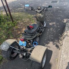【125ccトライク】U.S.ARMYカスタム仕様／書類あり・現状渡しの画像