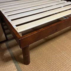 すのこシングルベッドの画像