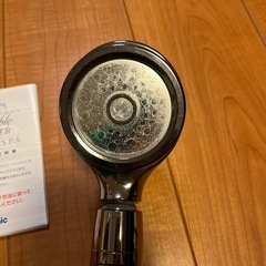 【アラミック シルキーナノバブルシャワーヘッドスパ　グロスシルバー JSNB3-GS】の画像