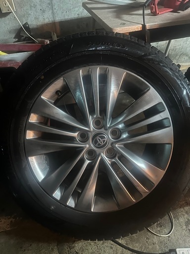 40アルファード純正アルミスタッドレス4本セット