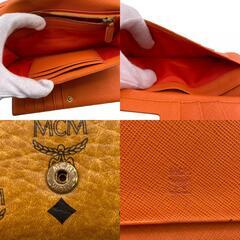 エムシーエム MCM 長財布 ヴィセトス 三つ折り財布 ブラウンの画像